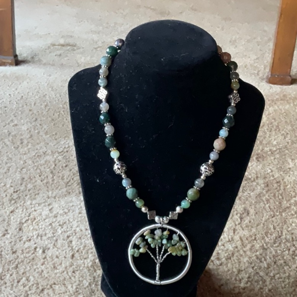 Handmade Natural Stone Necklace